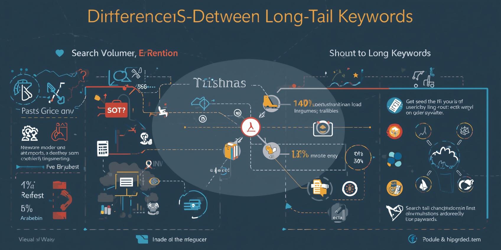 Key Differences Between Short and Long Tail Keywords
